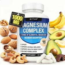 Magnesium Complex 8 Essential Magnesium Supplement Fitness Edible IMMUNITY