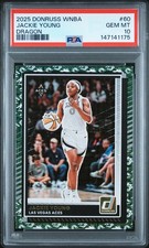 2025 PANINI DONRUSS WNBA DRAGON #60 JACKIE YOUNG PSA 10