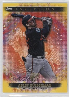 2024 Topps Inception Yellow 121/199 Adley Rutschman #15 1j0t