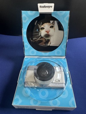 Lomography Fisheye 35mm Camera   Silver   New in Opened Box