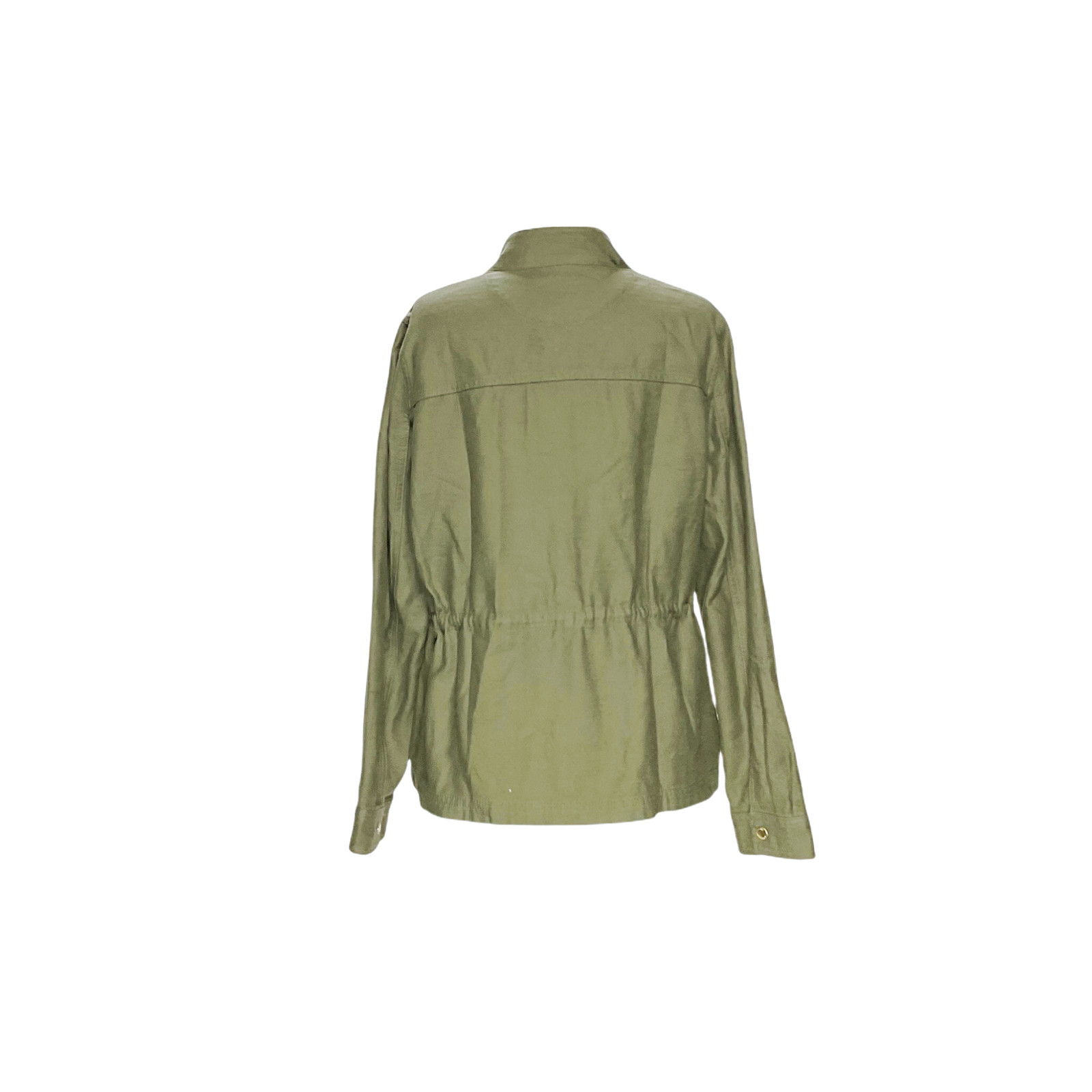 J. Crew Green Cotton Blend Basic Jacket - image 2