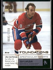 2002-03 Upper Deck Foundations Guy Lafleur /1250 #115 Montreal Canadiens