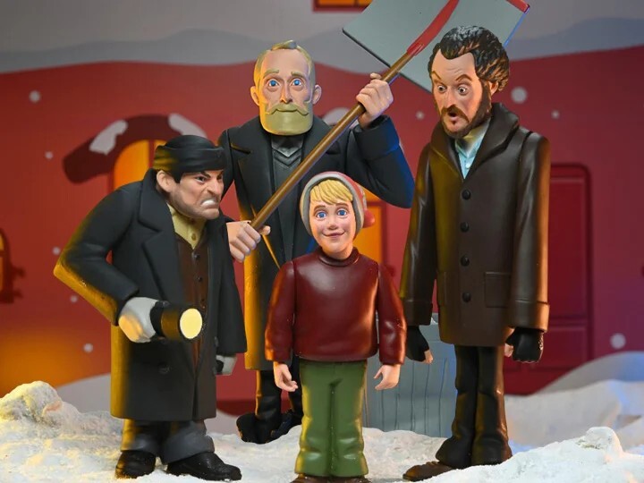 Neca Home Alone Toony Classics Set of 4 Figures-(PRE-ORDER)