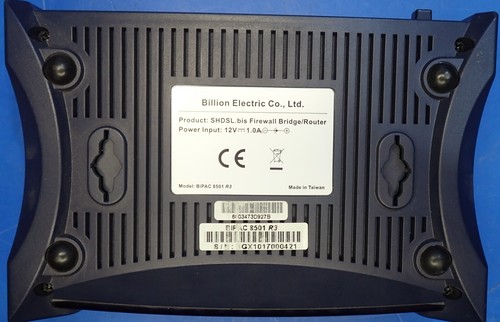 Billion BiPAC 8501 R3 5.7 Mbps SHDSL.bis Firewall Bridge / Router - 第 2/7 張圖片