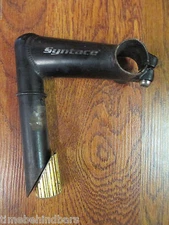 VINTAGE SYNTACE 22.2 x 85 x 26 AGGRESSIVE RISE BLACK QUILL STEM