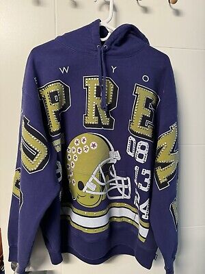 F/W 2024 New Supreme Champions Studded Hooded Sweatshirt F/W 2024 New Supreme Champions Studded Hooded Sweatshirt