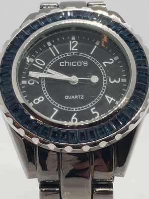 Chicos Women Blue Glass Bezel 39mm Watch Chico main image 2
