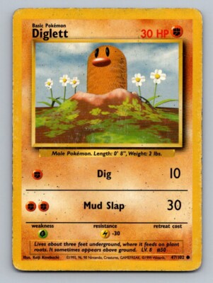 Base Set 2 #071/130 Diglett | eBay