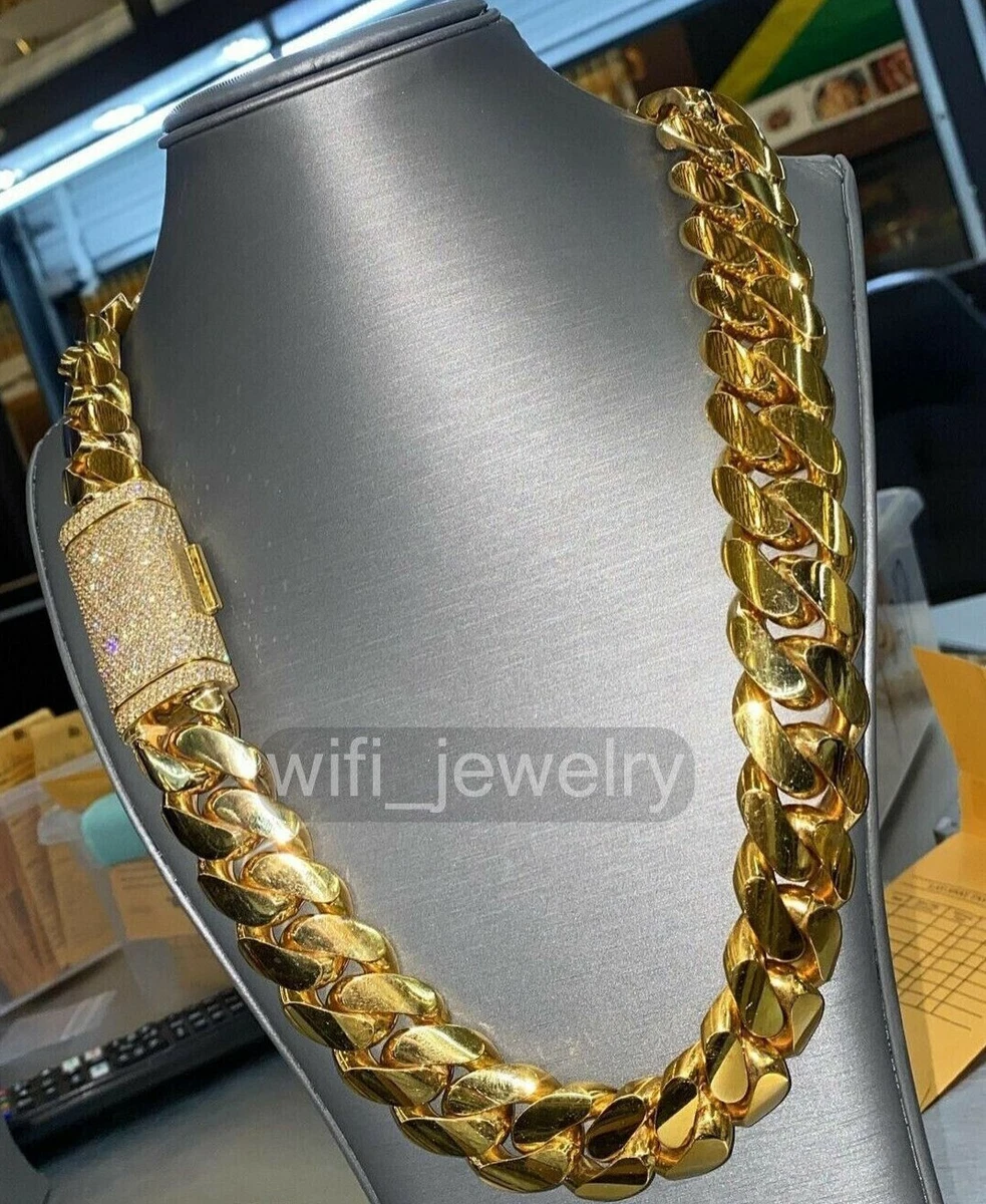 21mm cuban link chain deals