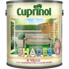 Cuprinol Garden Shades Paint - Furniture Sheds Fences - All Colours 1L -2.5L -5L