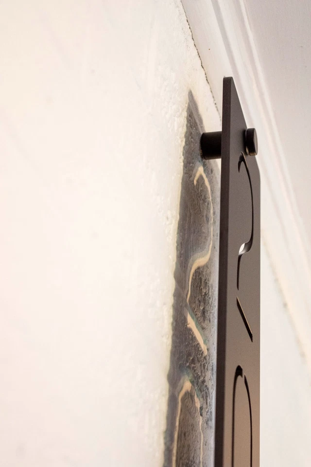 Letrero de dirección de casa personalizado 25"h x 5"w 4 dígitos placa de número de casa personalizada Foto 3 de 4