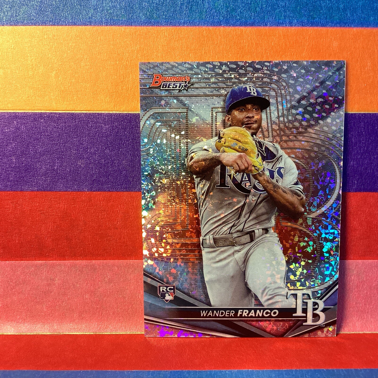 2022 Bowmans Best Wander Franco #39 Mini Diamond Refractor /299 Tampa Bay Rays