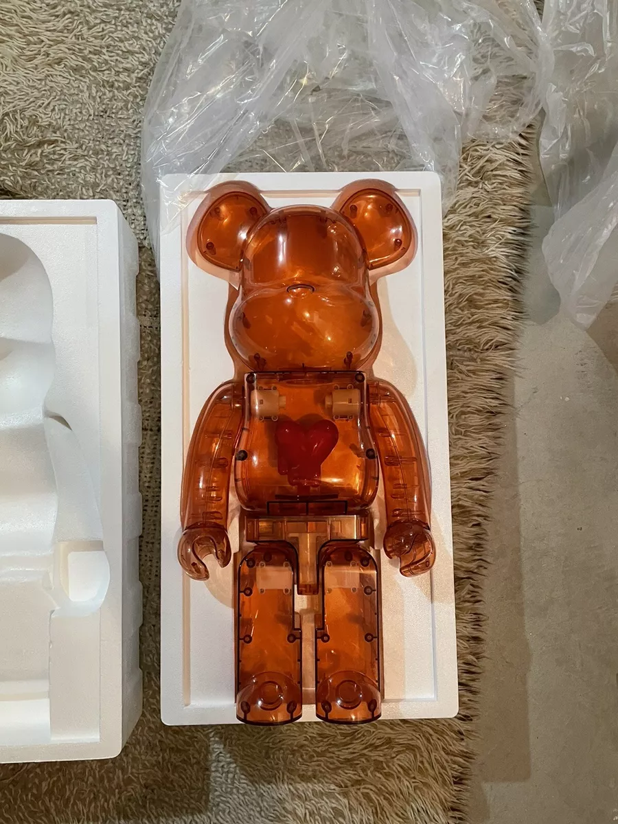 【専用】BE@RBRICK Clear Red Heart 1000％