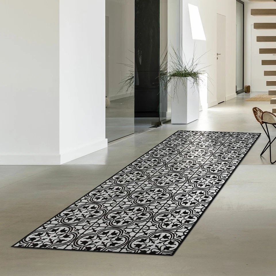 Teppich-Läufer Wexford mit Muster Läufer für Wohnzimmer Flur Küche viele Größen - Bild 4 von 4