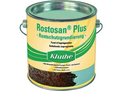 3er PACK(Stk) KLUTHE 011210337001-0593 Rostprimer Rostosan  Plus grau 750 ml