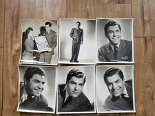 RARE VINTAGE SET OF 6 HORRACE STEPHEN MCNALLY ACTOR HEADSHOTS PHOTOS 1946 WW2