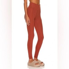 Girlfriend Collective Compressive High Rise 7/8 Leggings Sedona Orange Small
