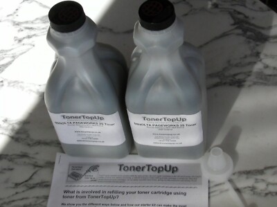Zwei Flaschen Toner Mine Minolta Pagewworks 25 Dialta DI 200 4162-102 1710328-001