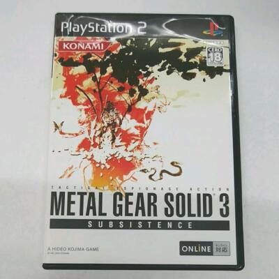 Metal Gear Solid 3 Subsistence First Production Edition Snake