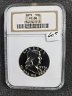 🌟 1959 Franklin Half-Dollar Silver NGC PF68 Coin Vintage NGC Holder