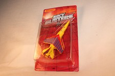 MATCHBOX SKYBUSTERS SB-3 MIRAGE MILITARY FIGHTER JET, RED & YELLOW, NEW IN BOX