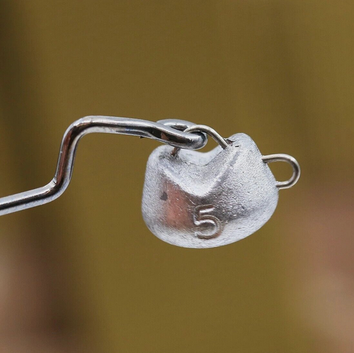20 pièces hameçons à tête de gabarit oscillant 1,8 g ~ 7 g hameçon à tête de gabarit hameçons eau salée - Photo 4/29