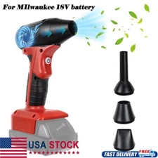Jobsite Air Blower Handheld Cordless Leaf Blower for Milwaukee 18V M18 Battery