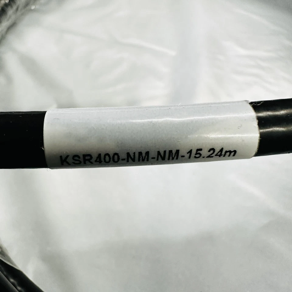 USA MADE! 50FT LMR-400-KSR400 COAXIAL ULTRA LOW LOSS CABLE N type Male Connector - Image 4 of 4