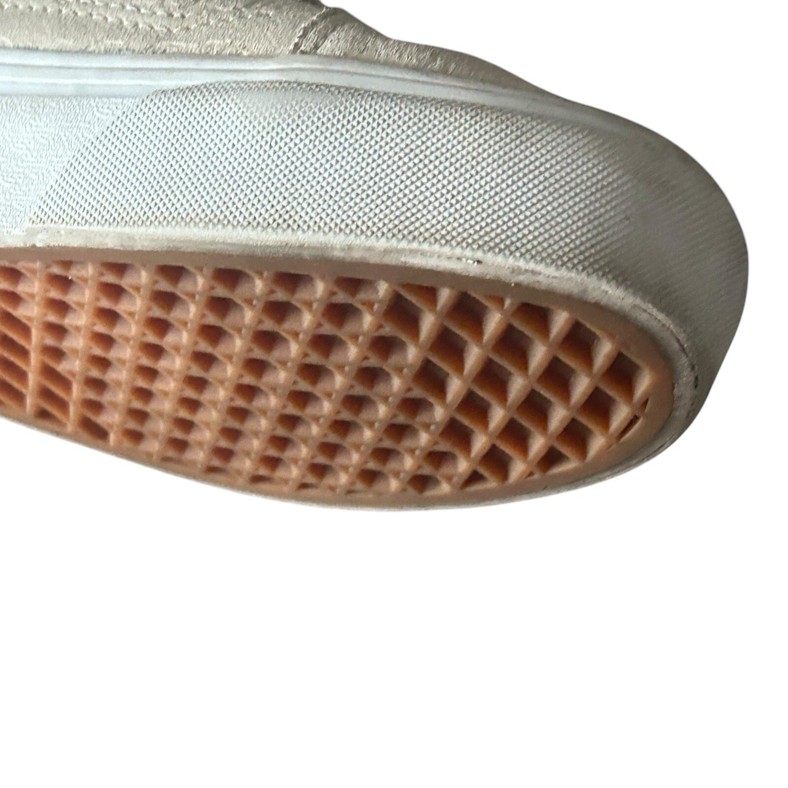 VANS Old Skool Deboss Women’s 8 Men’s 6.5 Platform Trainers Athletic White Cas