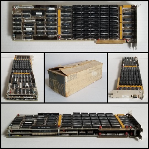 Boxed 1984 IBM Professional Graphics Controller PGC Nvidia Founder Designed It