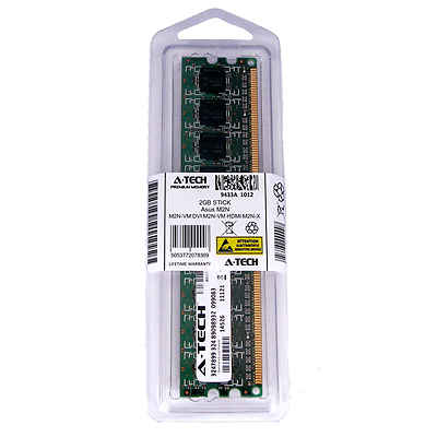 2GB DIMM Asus M2N-VM DVI M2N-VM HDMI M2N-X M2N-XE Plus SLI VE Ram Memory