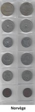 NORVEGE NORWAY SET COINS SEE DETAILS