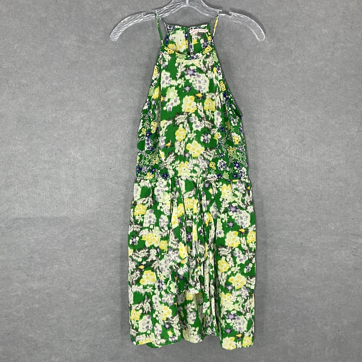 rebecca taylor green dress Rebecca Taylor