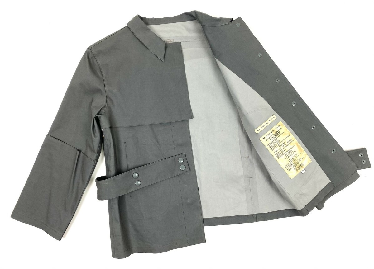 ジャケット・アウター 90s BALENCIAGA wool/silk iridescent coat 90s BALENCIAGA wool/silk iridescent coat