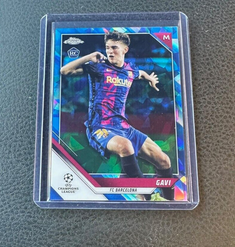 2021-22 Topps Chrome Sapphire Gavi Rookie