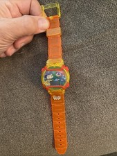 Nickelodeon Rugrats in Paris the Movie Chuckie Kimi Watch 2000 Orange Untested