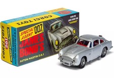 Aston Martin DB5 1/43 Silver Mini Car 007 Goldfinger CGRT26101S 14Y+ JAPAN