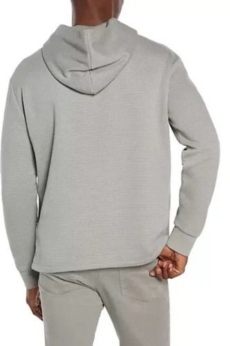 Express Men's Textured Hoodie Size XXL Drizzle gray - 第 2/7 張圖片
