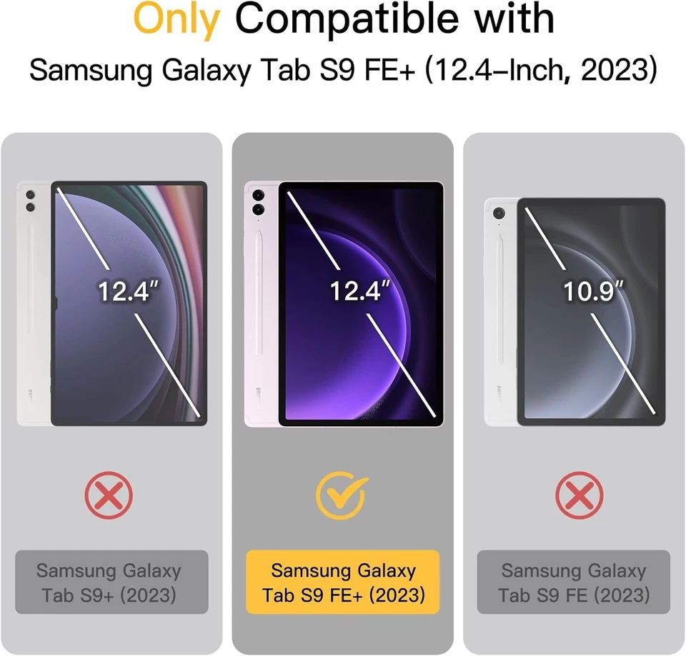 Protective Case for Samsung S9 FE+ Light Purple New - Image 2 of 4