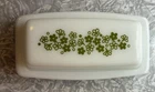 VTG Pyrex Spring Blossom Butter Dish (72-B) Estate Find EUC