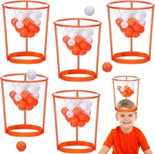 Head Hoop Basketball Party Game Set for Kid Adult Carnival Game Portable Adjusta