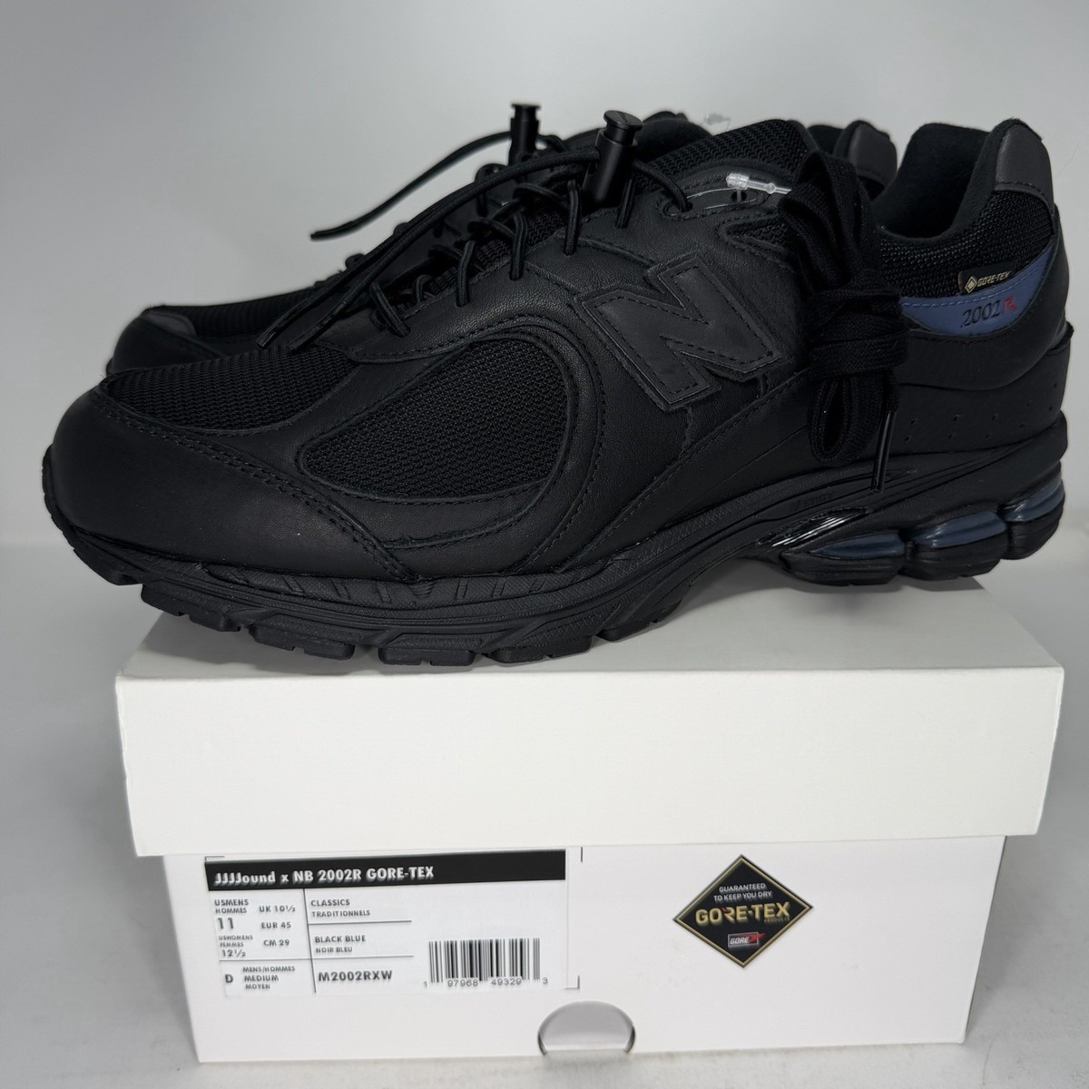 New Balance X JJJJound 2002R Gore-Tex Storm Black Men's M2002RXW