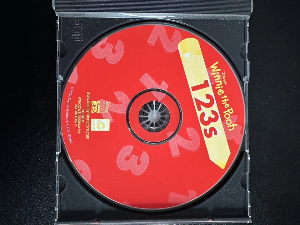 Disney Winnie the Pooh 1 2 3s for Ages 3-6 Windows PC Mac CD-ROM - Image 4 of 4