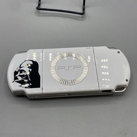 Sony PSP 2001 Playstation Portable White Console Starwars Darth Vader TEST /READ
