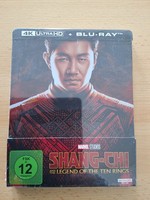SHANG-CHI Bluray 4K Steelbook EingeschweißT