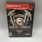 Mortal Kombat: Deadly Alliance (Sony PlayStation 2, 2002) PS2 CIB - Tested
