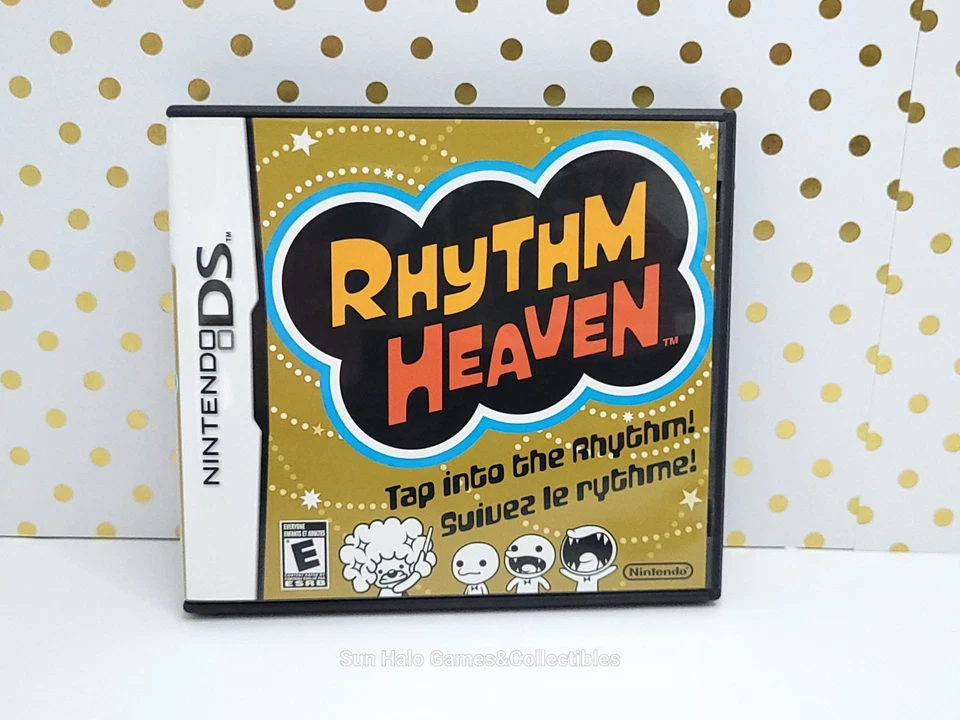 Rhythm Heaven Authentic (Nintendo DS, 2009) Case & Cart, Tested - Image 2 of 4