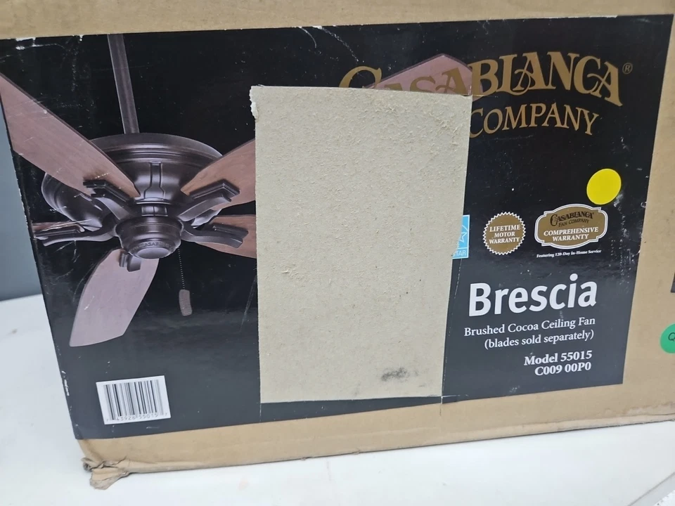 Casablanca Ceiling Fan Brescia Model 55015 Brushed Cocoa  - Image 3 of 3