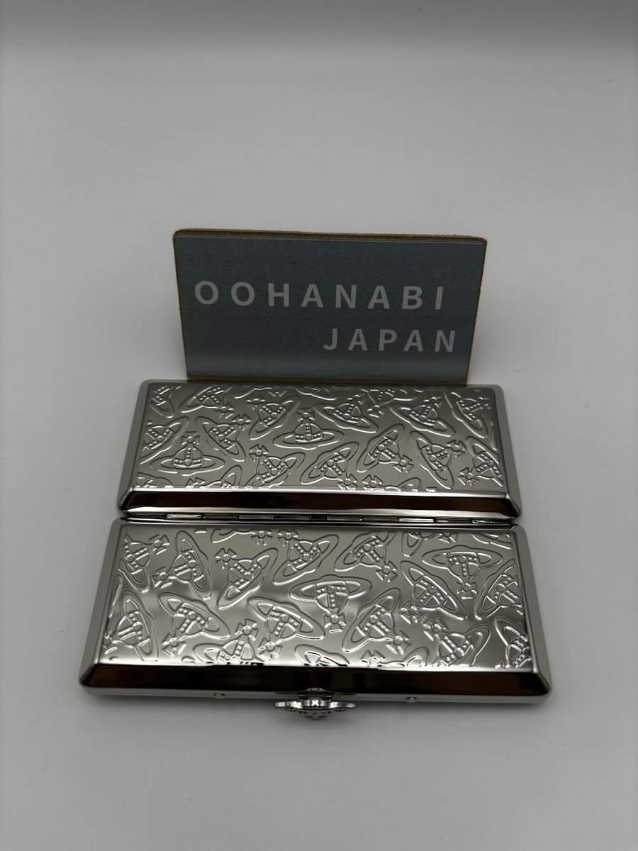財布・ケース・小物入れ 00s Vivienne Westwood cigarette case y2k Vivienne Westwood Metal Cigarette Case Metal Slim ORB Silver