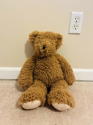 Vermont Teddy Bear Company 18 Inch Plush Rare Super Soft Floppy Almond Brown
